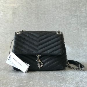Rebecca Minkoff Black Edie Crossbody